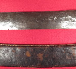 Confederate “D” Guard Bowie Knife with Scabbard